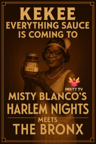 E52E2F46-9FE0-4117-B730-DB373B713C6B-334x500 Everything Sauce Set to Make a Grand Debut at Misty Blanco’s Star-Studded “Love In The Limelight” TV Block Party: When Harlem Nights Meet The Bronx  