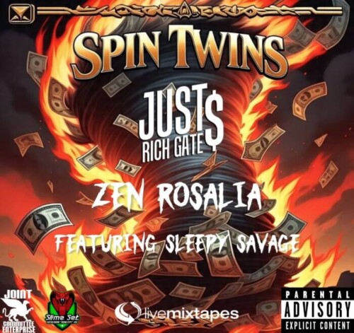Just-Rich-Gates-spin-twins-500x471 Just Rich Gates & Zen Rosalia Drop Heat with “Spin Twins” Featuring Sleepy Savage  
