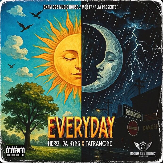 1000002517 Rising Hip-hop Force Hero Da Kyng Is Set To Release A Powerful New Single “Everyday” Featuring Tai’ramone On August 15th  