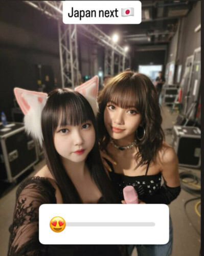 A3E6BACB-D91D-4F2A-9E29-53C23864F363-399x500 Lisa's VMAs Sweep and the Scrubbed Backstage Selfie: Freya Fox Japan Tour Rumors Hits Snag in Blackpink Subreddit Purge  
