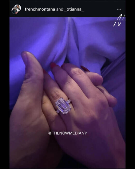 unnamed-4 French Montana Confirms Engagement to Sheikha Mahra with Lavish $1.1 Million Ring Reveal  