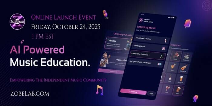 ZobeLab-Ad-Banner1 ZobeLab Launches AI-Driven EdTech Platform “Zobe Academy” to Empower the Independent Music Community  