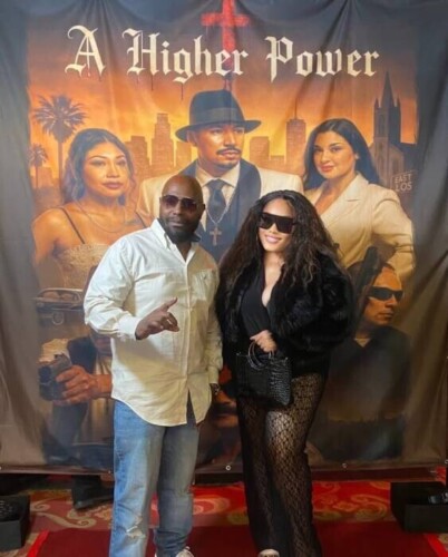 81E8FAA0-9F07-431D-8EAA-489957B68B9E-402x500 SKG Joins Cold 187um on the Red Carpet for Higher Power Premiere  