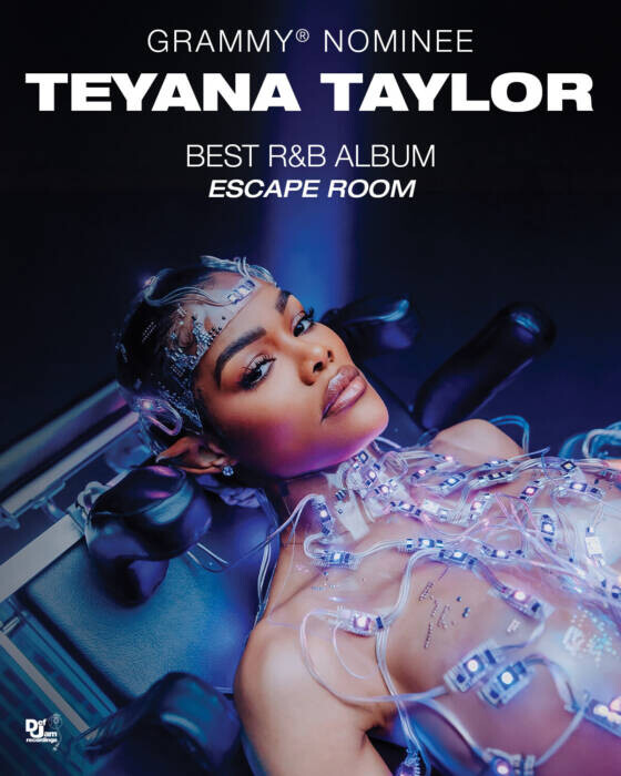 unnamed-1 Teyana Taylor Celebrates First GRAMMY Nomination With Escape Room  