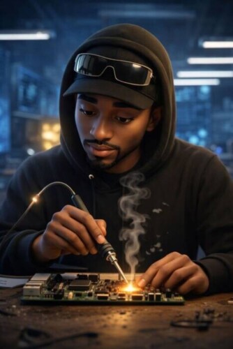 Image-5-334x500 Sav DaBrain Introduces Himself to the World With “Boy Genius” — A  New Voice for Intelligent, Forward-Thinking Hip-Hop  