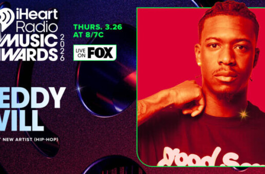 Zeddy Will Earns Best New Artist (Hip-Hop) Nomination at 2026 iHeartRadio Music Awards