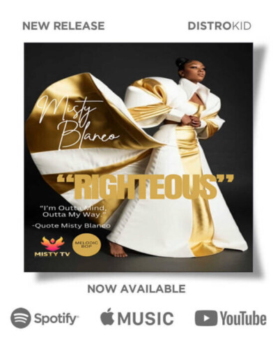 FDEB8643-C57D-42B8-A337-8D087ECE8928-392x500 Misty Blanco Charts Five Songs in One Week on iTunes — A Defining Moment for “Melodic Bop”  