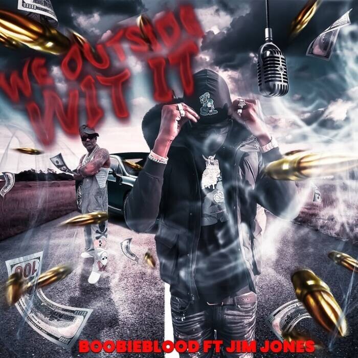 image0 Boobieblood Teams Up With Hip-Hop Icon Jim Jones for New Single “We Outside With It”  