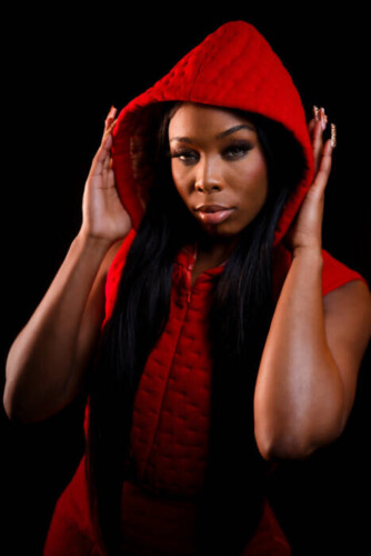 RED-HOOD-1-334x500 Layyah Builds Her Own Lane with “Layers to Layyah: Part 1”  