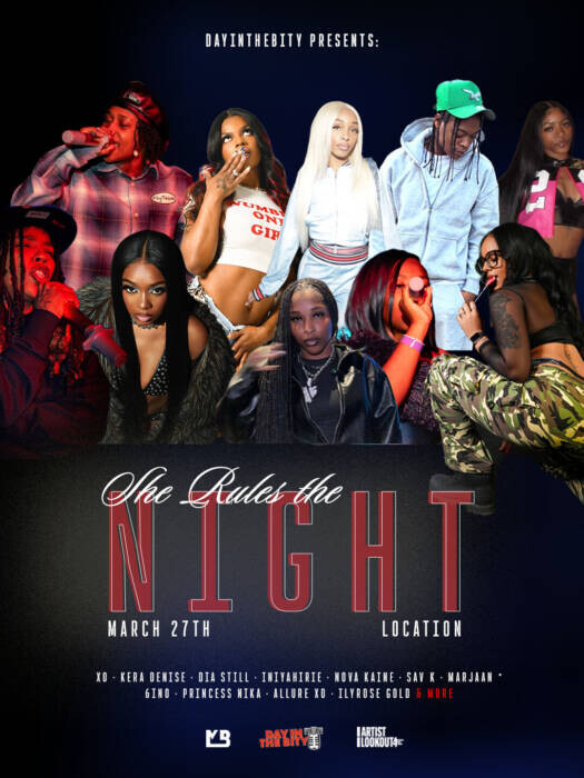 she-rules-the-night Cash Cow Entertainment Delivers “She Rules The Night” Highlighting All-Women Lineup in Philadelphia