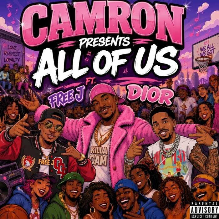 Cam-All-Of-Us-Digital-Artwork Cam'Ron Returns With New Single "All Of Us," Announces Cam'Ron Presents: Frederica  
