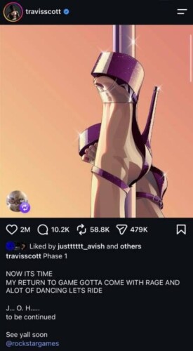 IMG_0116-275x500 Did Travis Scott Just Diss RKM Legend With His Latest Instagram Post? "Phase 1" Has Fans Talking  